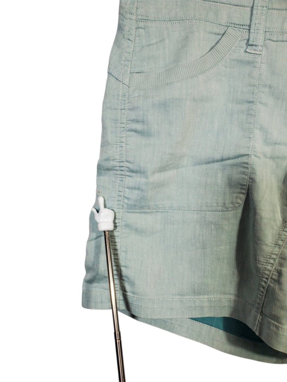 Kuhl Cabo Shorts Women's 6 Blue UPF 50 Cotton Blend Breathable Hiking Coastal - Picture 3 of 9